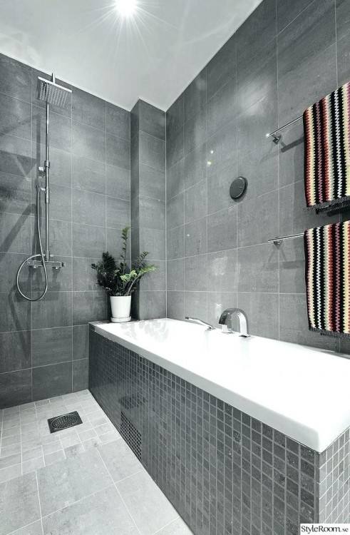 grey tile bathroom ideas uk