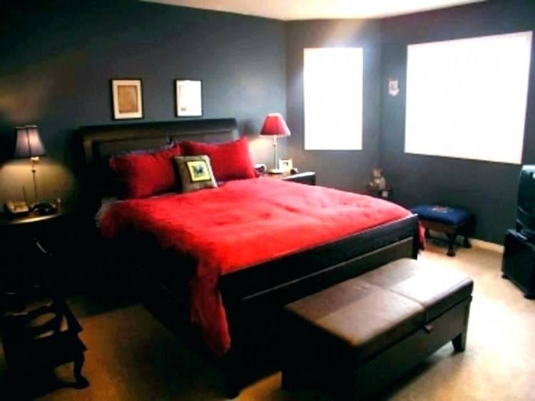 So the boy and I want black and red for our room