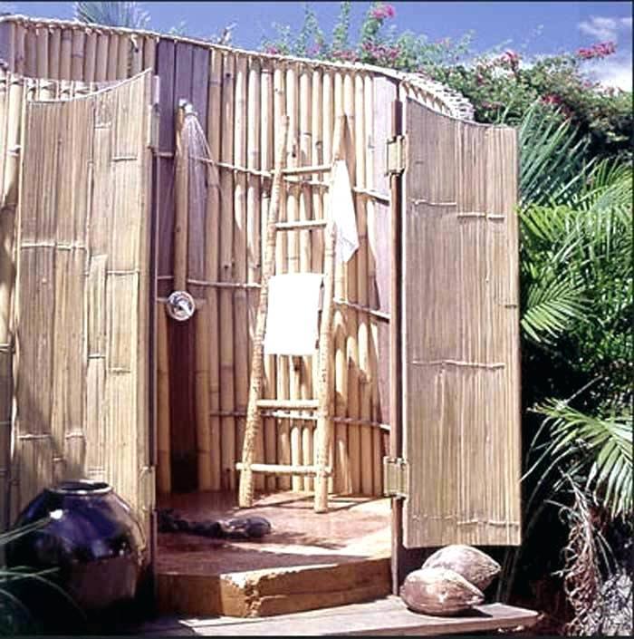 outdoor shower