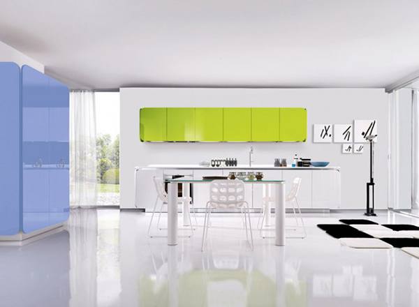 Kitchen Design for Lofts 3 Urban Ideas from Snaidero then Upper Cabinets Can Be a Closed