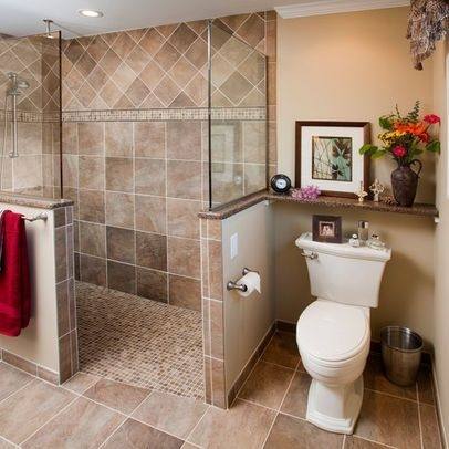 hero tiny house bathroom with gray tile