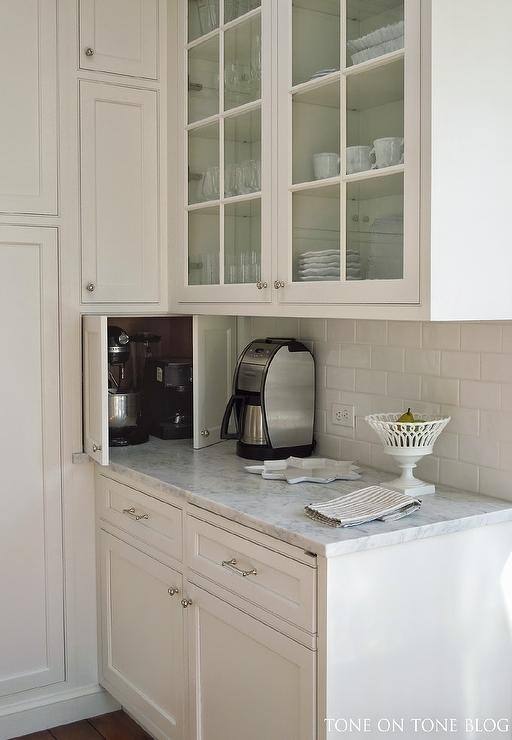 Fantastic kitchen with hidden small appliances