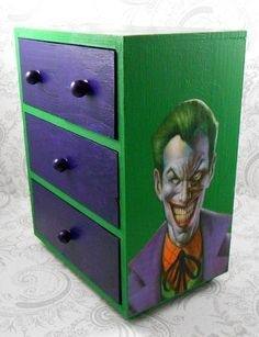 Batman & Joker comics characters wall decor ideas