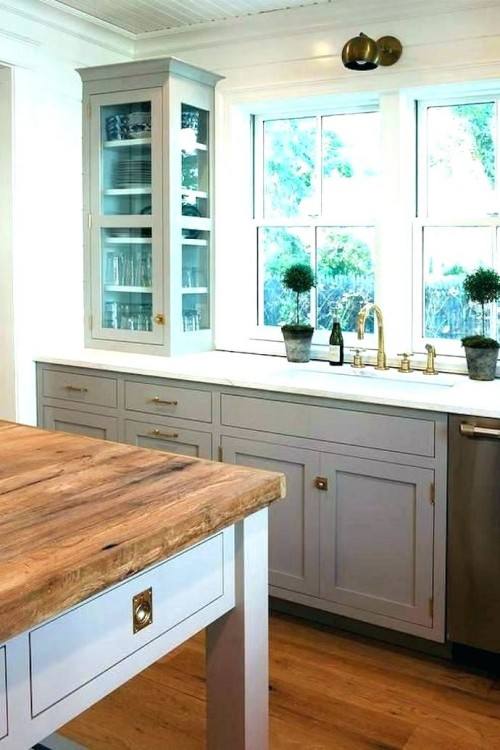 Believe it or not, with white walls or cabinets, it's easier to keep clean