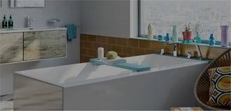 retro bathroom designs