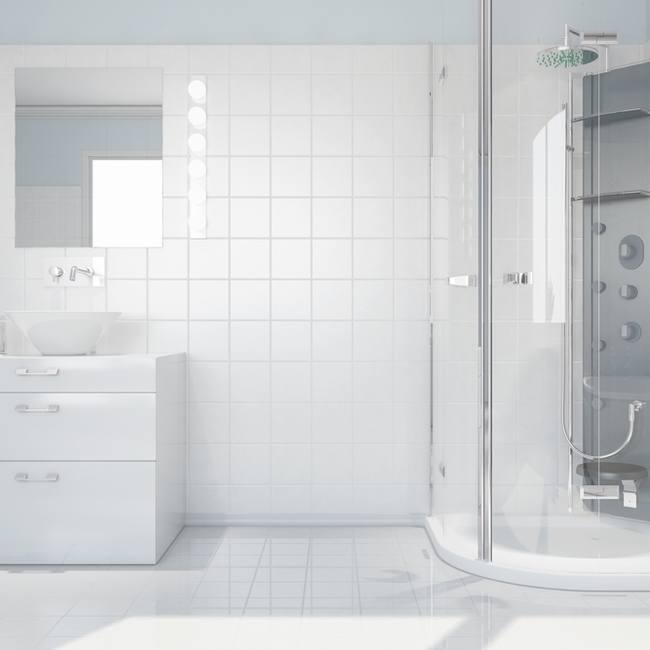 10 Ways To Make A Small Bathroom Look Big | home sweet home | Bathroom, Bathroom design small, Small bathroom