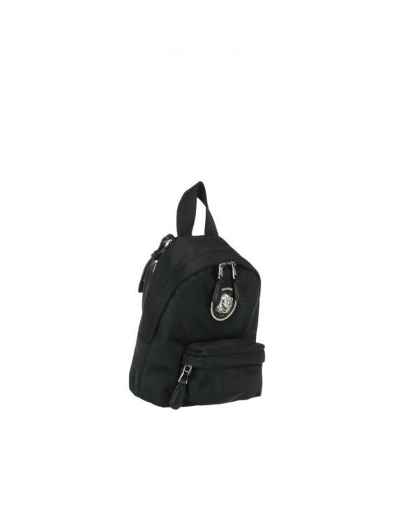 Designed for the active woman leaping into a busy day, this Versace backpack  showcases a spacious interior that can fit everything from your laptop to  your