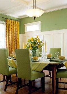 Full Size of Yellow Dining Room Chairs Painted 2 Color Ideas Colors With Chair Rail Best