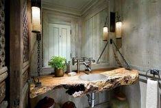mesmerizing rustic master bathroom ideas modern