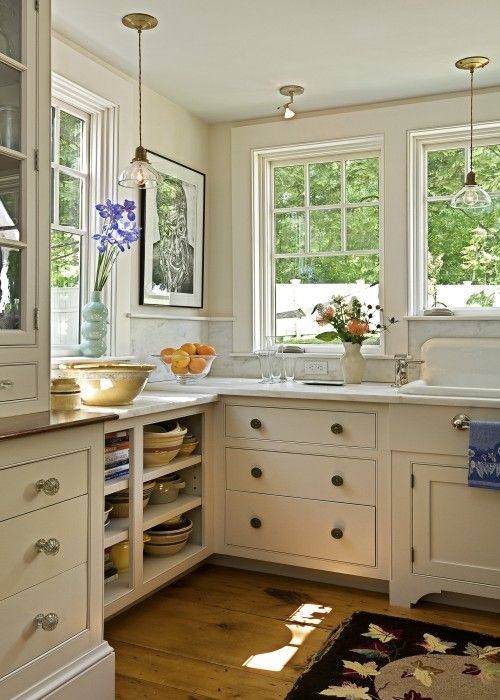 Grey Stained Cabinets
